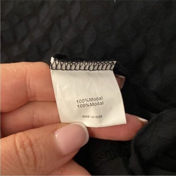 Ramy Brook Aprec Chic Black hooded Cover-Up, S - Picture 10 of 10